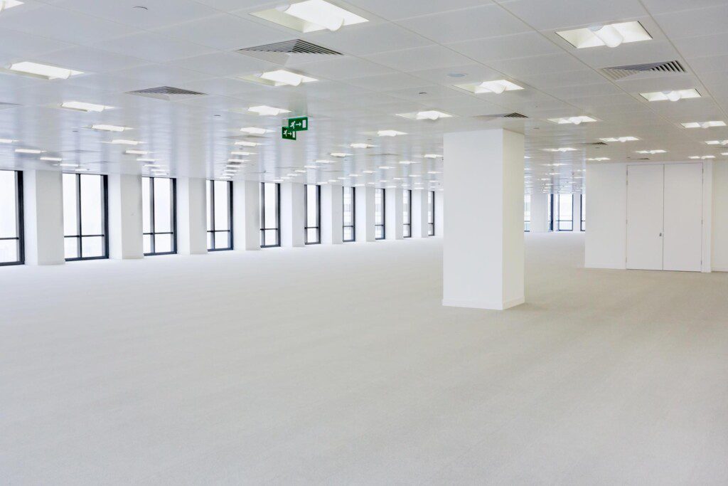 suspended ceiling in office